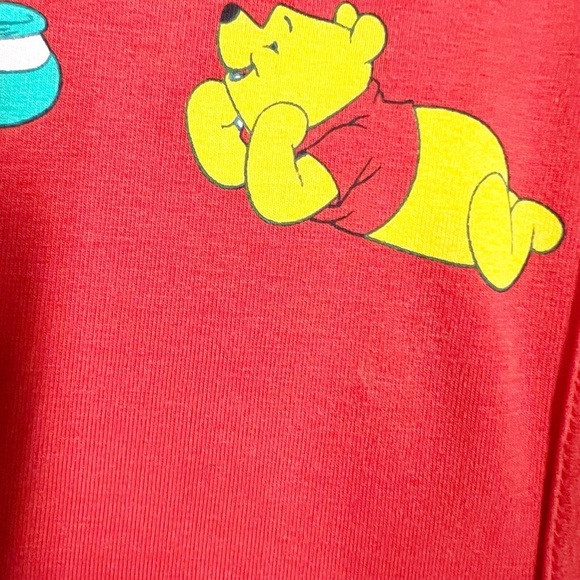 Disney Womens Winnie The Pooh Red Balloon Ride Suspender Skirt Size M - Picture 5 of 10